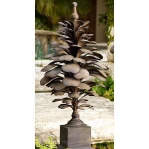  Elegant Extra Large OUTDOOR Pine Cone Finial Patio, Lawn 