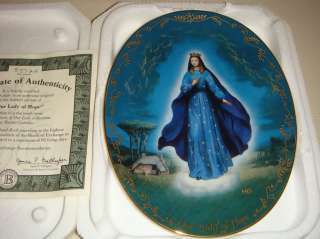 Hector Garrido Visions OUR LADY OF HOPE Plate [Beauty]  