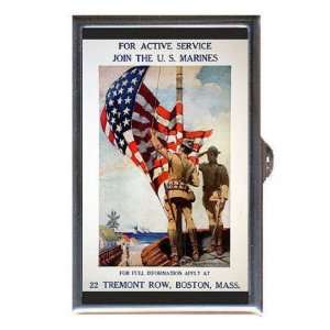 World War I U.S. Marines Flag Coin, Mint or Pill Box: Made 