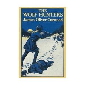  The Wolf Hunters 12x18 Giclee on canvas