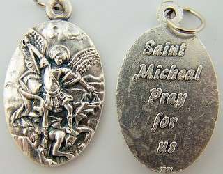 Police Protection St Saint Michael Medal Badge Pendant  