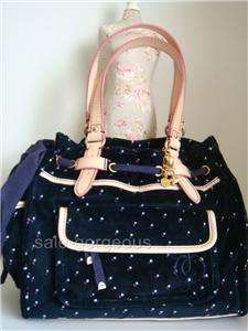 Juicy Couture The Bends Velour Tote Daydreamer Bag Charm YHRU2586 