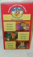 ARTHUR GOES TO SCHOOL READERS DIGEST VHS VIDEO NEW  