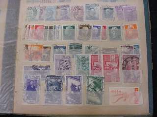 WORLDWIDE COLLECTION MINT USED STAMPS STOCK BOOK EARLY MID +++  
