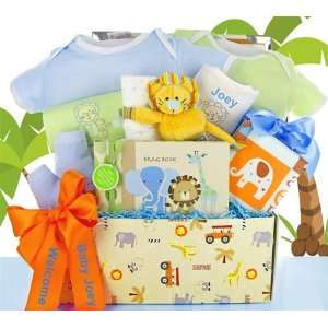  Safari Parade Baby Gift Basket Baby
