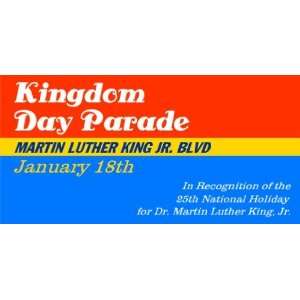    3x6 Vinyl Banner   Los Angeles Kingdom Day Parade 