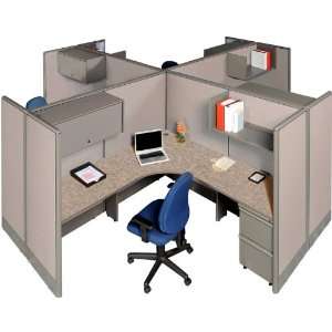 Four Person Workstation by Marvel