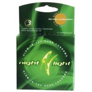 Global Protection Night Light Glow in the Dark 3 Pack of Condoms