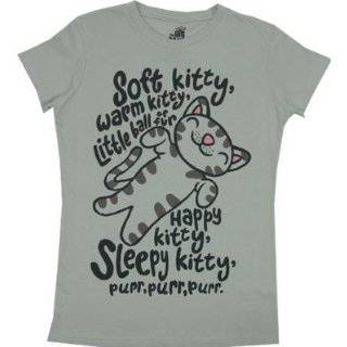  The Big Bang Theory Soft Kitty T Shirt: Clothing