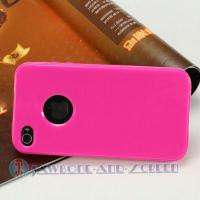 HotPink Bright Silicone Skin Case Cover for Apple iphone 4 4S 4th 