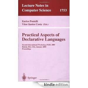 Practical Aspects of Declarative Languages: Second International 