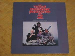 Texas Chainsaw Massacre Part 2 OST 1986 LP  
