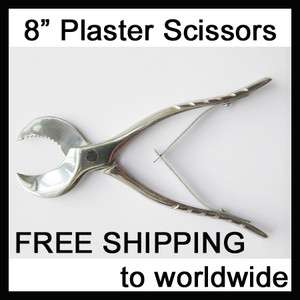 Dental Lab Plaster Shears Scissors Large Steel 8 20cm  