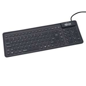   Keyboard. 106KEY USB PS2 COMPACT FLEXIBLE INDESTRUCTABLE KEYBOARD