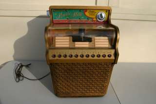 1951 Williams Music Mite Jukebox Table Top 5 cent  