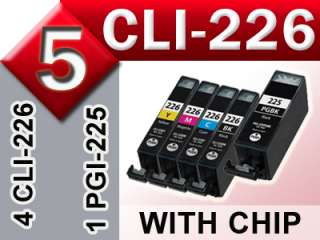 New Ink Set for Canon CLI 226 PGI 225 Pixma MX882  