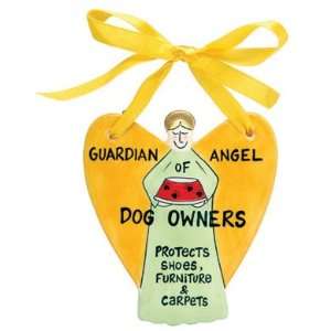 Inspirational Wall  on Guardian Angel Of Dog Owners Inspirational Wall Decor From Our Name
