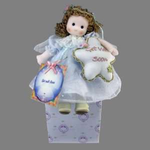   Angel (Light Blue) Collectible Musical Doll by Green Tree: Toys