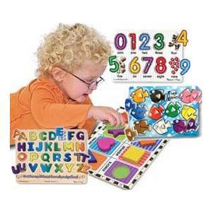  Educational Learning Puzzles Gift Set: Toys & Games