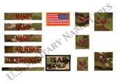  Force FR OCP MultiCam Name Tape, Service Tape, Rank Patch, Rank Loop 