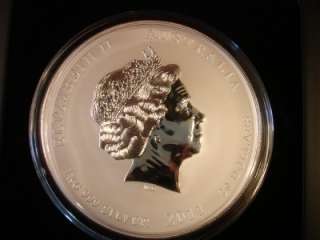 Australian 2011 Rabbit 1 Kilo Silver Coin Gemstone 5000  
