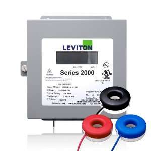 Leviton 2K208 2SW Series 2000 480V 3P4W 200A Indoor Kit with 3 Solid 