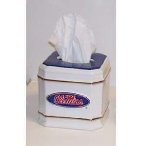  Mississippi Rebels   Ole Miss Bathroom Tissue Box Cover 