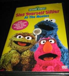 SESAME STREET   SING YOURSELF SILLER AT THE MOVIES DVD  
