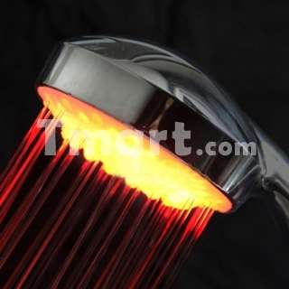 LED Light Shower Water Glow Red New and high hot Sell  