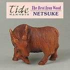 Boxwood Wood Netsuke GOAT Figurine Carving (SALE) WN413