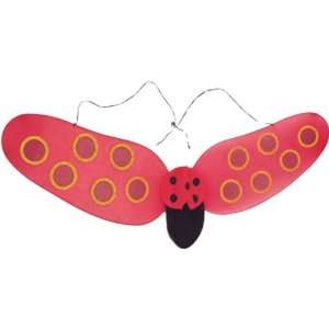  Childs Red Ladybug Costume Wings: Toys & Games
