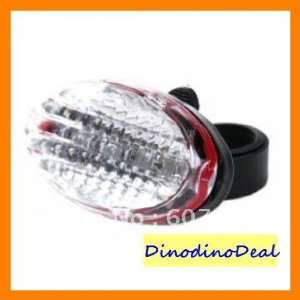  hot 5pcs/lots5 led bike bicycle tail light with mount 
