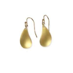Alexis Bittar Lucite Earrings   Dew Drop Gold
