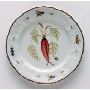  Anna Weatherley Antique Vegetables Carrot Salad Plate 7.5 