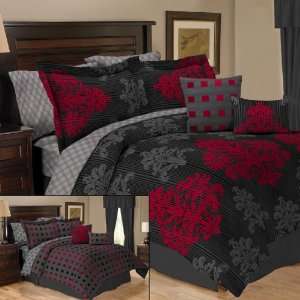 Matador Reversible 10 Piece Bedding Set, Queen Comforter Set  
