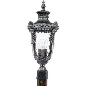   Lantern with Clear Water Glass, Greystone, Large: Home Improvement