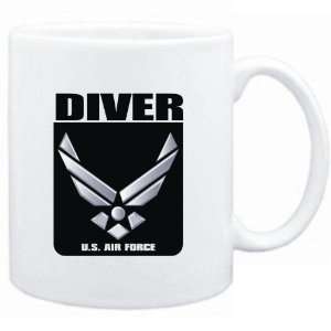   Mug White  Diver   U.S. AIR FORCE  Sports