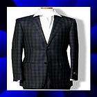 New Daniele $995 Black Check Mens Silk Wool Sport Coat Blazer NWT SZ 