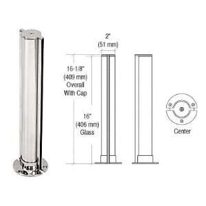 CRL Polished Stainless Tight Fit Series 2 Round Partition Center 