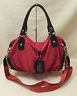 JPK Paris Red Nylon Satchel Handbag