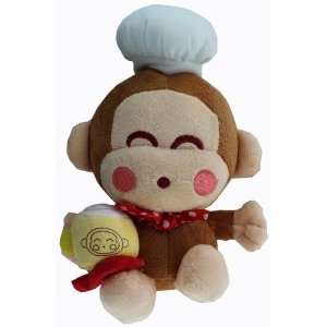    Chef Monkichi Plush   Hello Kitty Stuffed Characters Toys & Games