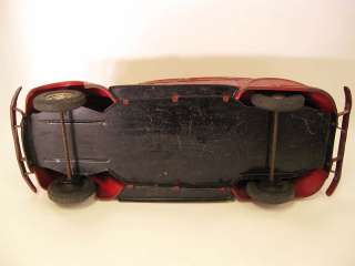   Chrysler Airflow Pressed Steel Original Toy Car by Cor Cor, 16.5 long