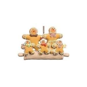  Club Pack of 12 Fundough Family of Five Gingerbread 