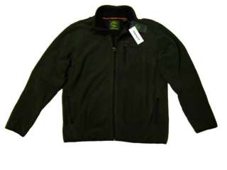 Timberland Full Zip Fleece Jacket Large Sylvan Green*  