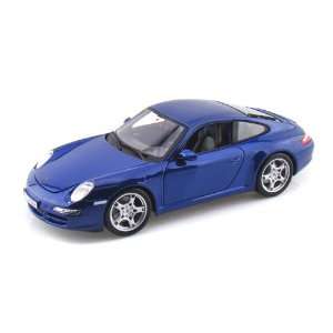  Porsche 911 Carrera S 1/18 Blue Toys & Games