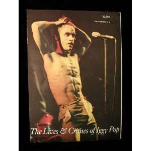  Iggy Pop Stooges Lives & Crimes UK book 1980s Everything 