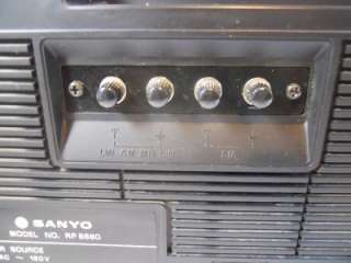 RARE Sanyo 9 Band Multiband Transistor Radio Receiver, RP 8880, FM/AM 