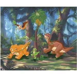  3D Lenticular 100 Piece Puzzle   Dinosaurs Around the Tree: Toys