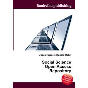  Social Science Open Access Repository Ronald Cohn Jesse 