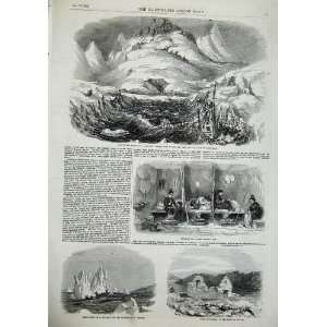  Mining Greenland Icebergs Archuus Lost Men In Hut 1856 